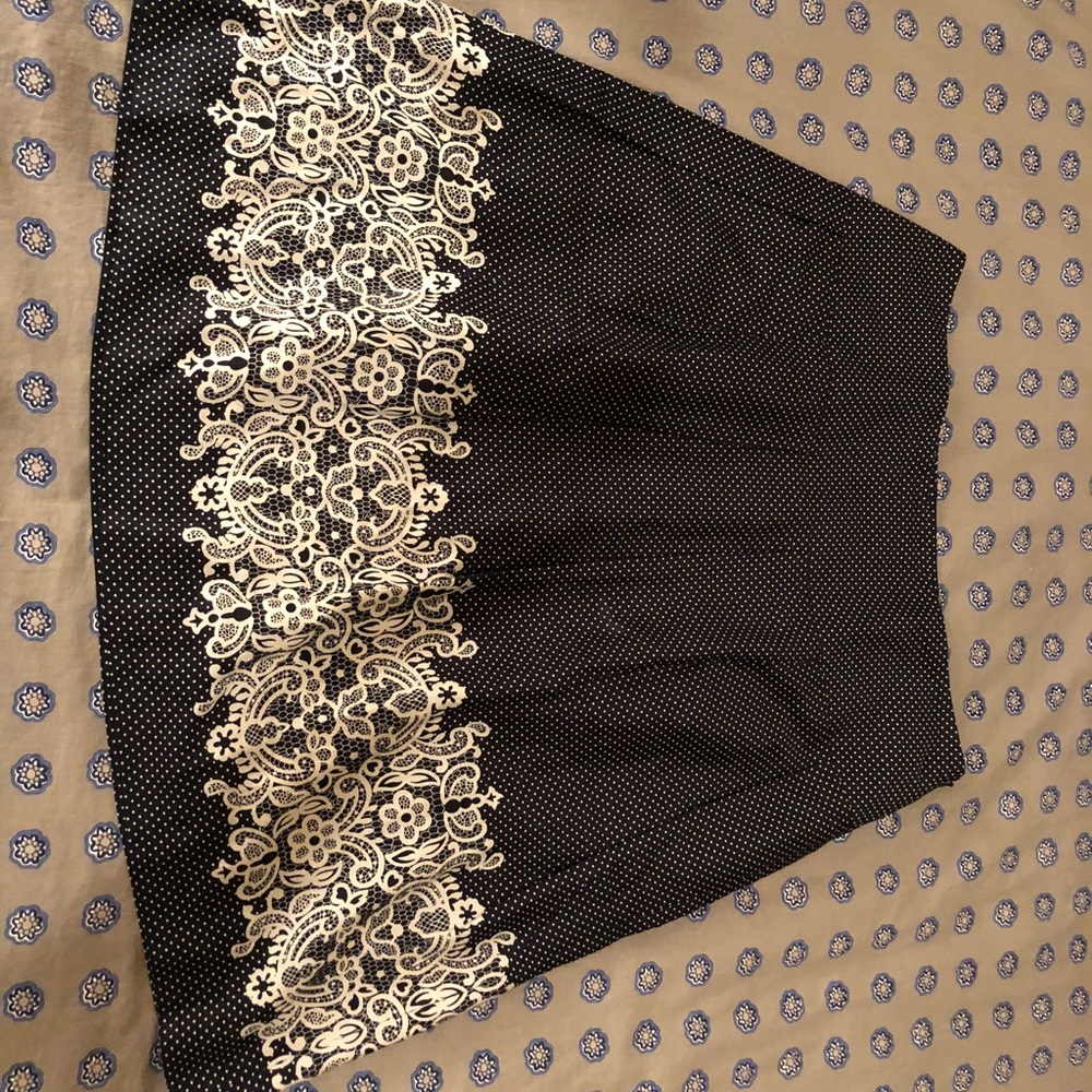 Loft pleated skirt